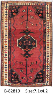 Luxurious 4x7 Authentic Hand-knotted Persian Zanjan Rug - Iran - bestrugplace