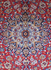 10x14 Authentic Hand-knotted Persian Signed Isfahan Rug - Iran - bestrugplace