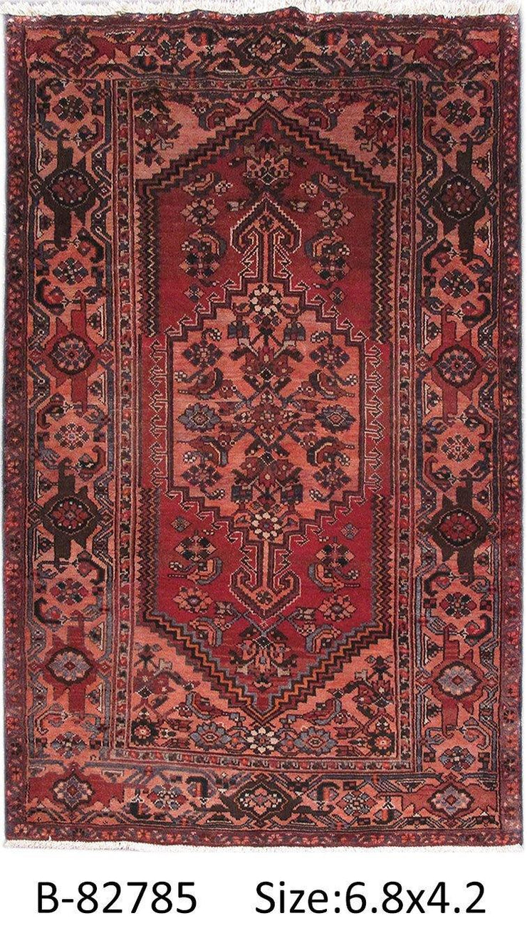 Luxurious 4x7 Authentic Hand-knotted Persian Zanjan Rug - Iran - bestrugplace