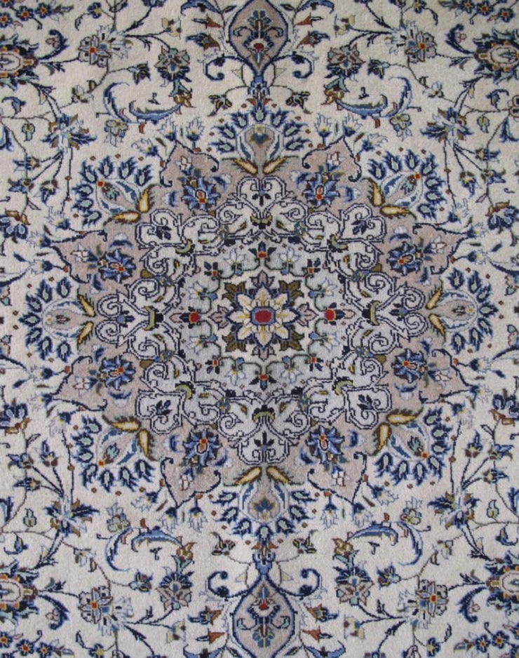 10x13 Authentic Hand-knotted Persian Signed Kashan Rug - Iran - bestrugplace