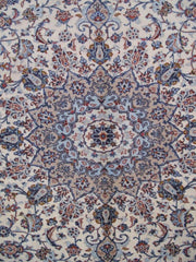 10x13 Authentic Hand-knotted Persian Signed Kashan Rug - Iran - bestrugplace