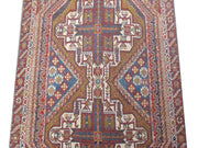 3' x 4' Red Persian Shahrbabak Rug