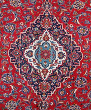 8x12 Authentic Hand-knotted Persian Signed Kashan Rug - Iran - bestrugplace