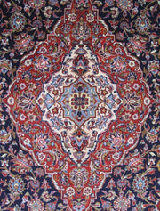 10x14 Authentic Hand-knotted Persian Signed Kashan Rug - Iran - bestrugplace