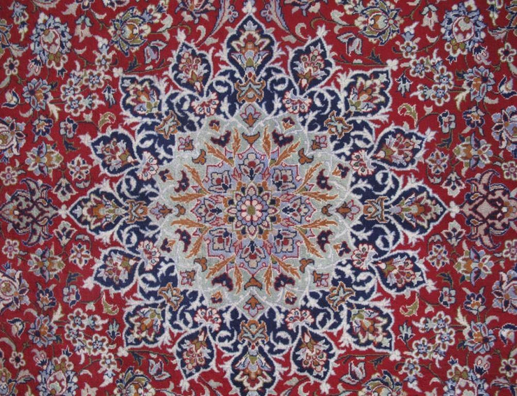 11x16 Authentic Hand-knotted Persian Isfahan Rug - Iran - bestrugplace