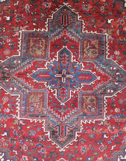 7x10 Authentic Hand-knotted Persian Heriz Rug - Iran - bestrugplace