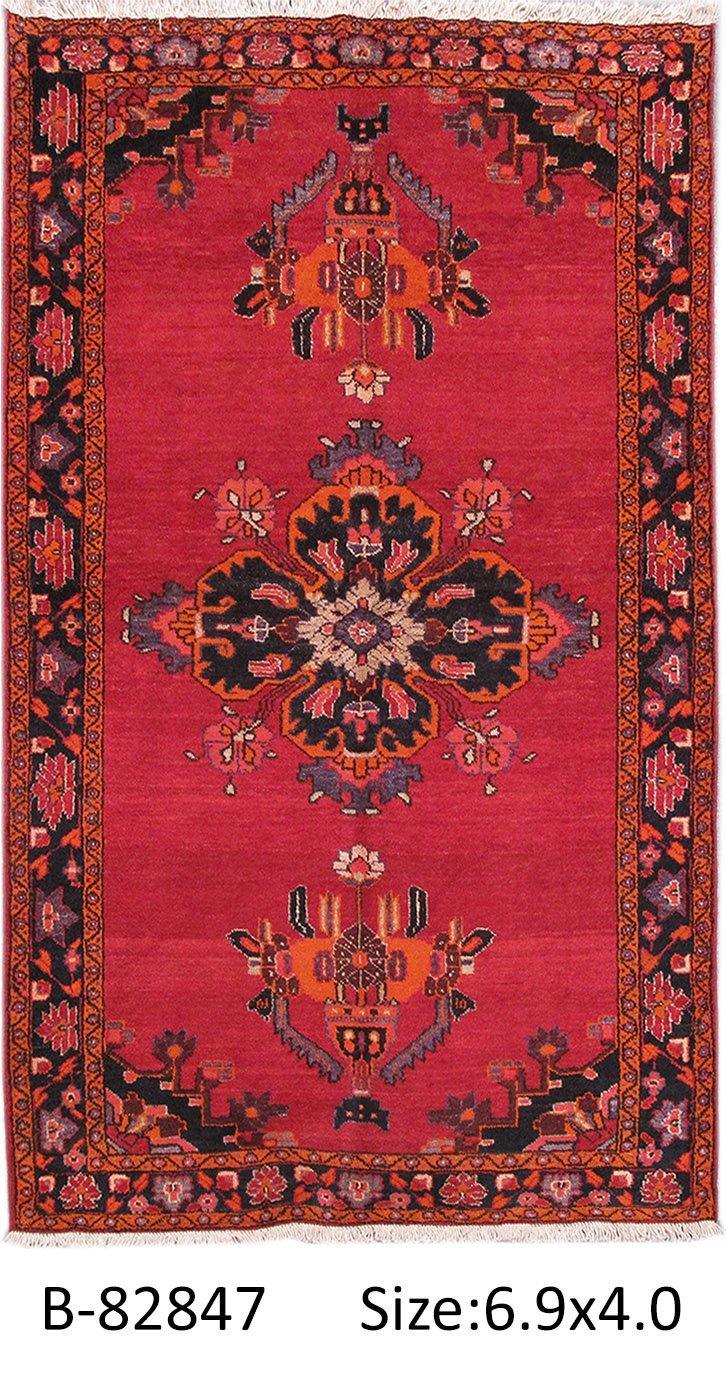 Luxurious 4x7 Authentic Hand-knotted Persian Zanjan Rug - Iran - bestrugplace