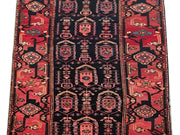 3x10 Authentic Hand-knotted Persian Hamadan Rug - Iran - bestrugplace