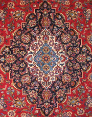 10x14 Authentic Hand-knotted Persian Signed Kashan Rug - Iran - bestrugplace