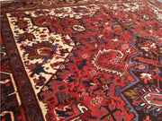 Luxurious 9x12 Authentic Hand-knotted Persian Heriz Rug - Iran - bestrugplace