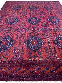 Stunning 13x10 Authentic Hand-knotted Khal Momadi Rug - Pakistan - bestrugplace