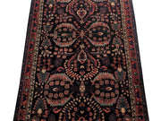 5x10 Authentic Hand-knotted Persian Hamadan Rug - Iran - bestrugplace