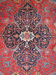 10x13 Authentic Hand-knotted Persian Signed Sarouk Rug - Iran - bestrugplace