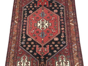 5x7 Authentic Hand-knotted Persian Hamadan Rug - Iran - bestrugplace