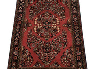 4x5 Authentic Hand-knotted Persian Hamadan Rug - Iran - bestrugplace