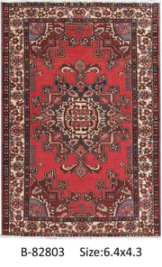 Luxurious 5x8 Authentic Hand-knotted Persian Hamadan Rug - Iran - bestrugplace