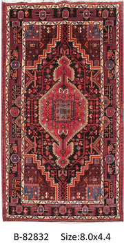 Luxurious 4x8 Authentic Hand-knotted Persian Zanjan Rug - Iran - bestrugplace