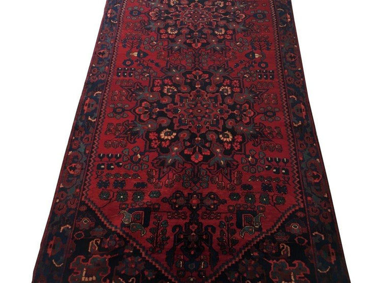 5x13 Authentic Hand-knotted Persian Hamadan Rug - Iran - bestrugplace