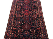 4x10 Authentic Hand-knotted Persian Hamadan Rug - Iran - bestrugplace