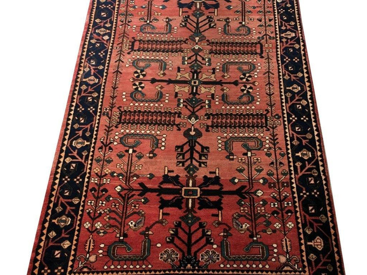 6x10 Authentic Hand-knotted Persian Hamadan Rug - Iran - bestrugplace