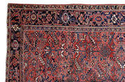 8x11 Authentic Hand Knotted Persian Heriz Rug - Iran - bestrugplace