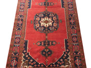 6x11 Authentic Hand-knotted Persian Hamadan Rug - Iran - bestrugplace