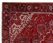 10' x 12' Authentic Hand Knotted Persian Heriz Rug - Iran - bestrugplace