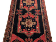 5x11 Authentic Hand-knotted Persian Hamadan Rug - Iran - bestrugplace