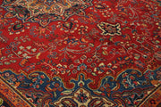 10x13 Authentic Hand-knotted Semi-Antique Persian Mashad - Rug - bestrugplace