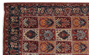 7x11 Authentic Hand Knotted Persian Sarouk Rug - Iran - bestrugplace