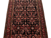 4x11 Authentic Hand-knotted Persian Hamadan Rug - Iran - bestrugplace