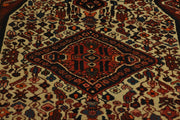 4x9 Authentic Hand-knotted Semi-Antique Persian Hamadan - Rug - bestrugplace