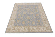 Radiant 8x10 Authentic Hand-knotted Chobi Peshawar Rug - Pakistan - bestrugplace