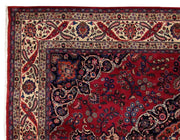 8x11 Authentic Hand Knotted Persian Mashad Rug - Iran - bestrugplace