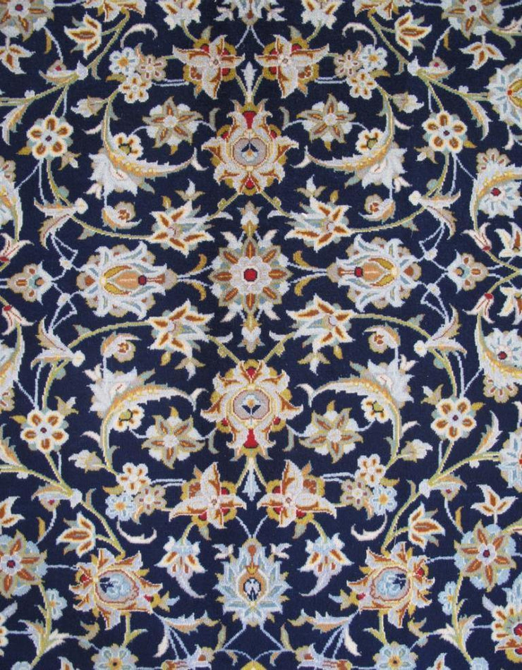 9x13 Authentic Hand-knotted Persian Signed Kashan Rug - Iran - bestrugplace