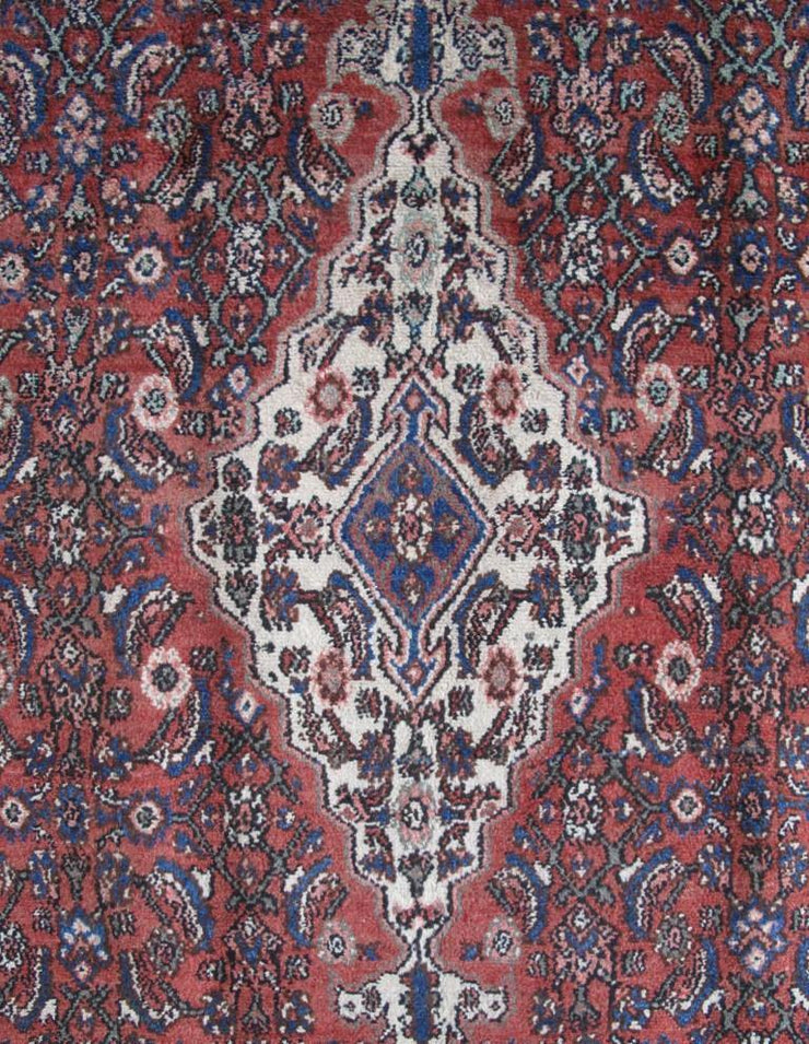 5x14 Authentic Hand-knotted Persian Hamadan Rug - Iran - bestrugplace