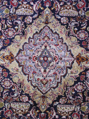 10x13 Authentic Hand-knotted Persian Signed Kashmar Rug - Iran - bestrugplace