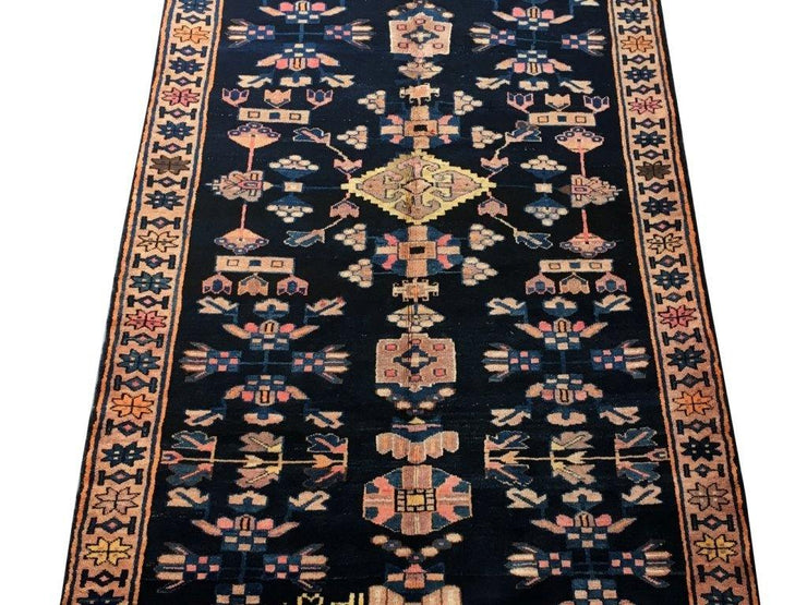 6x10 Authentic Hand-knotted Persian Hamadan Rug - Iran - bestrugplace