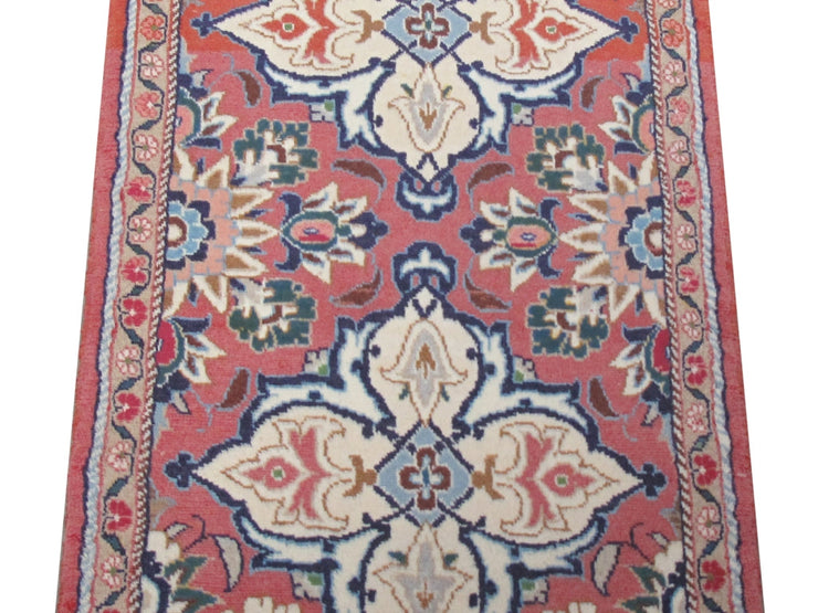 3' x 5' Orange Persian Hamadan Rug