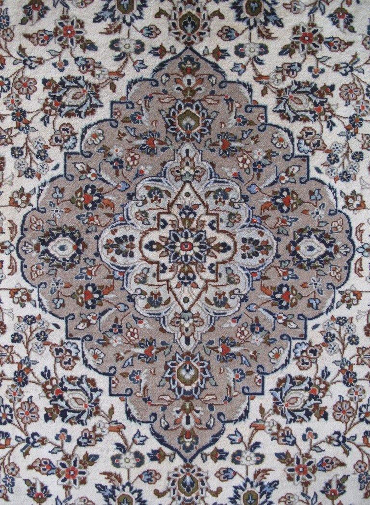 8x12 Authentic Hand-knotted Persian Signed Kashan Rug - Iran - bestrugplace