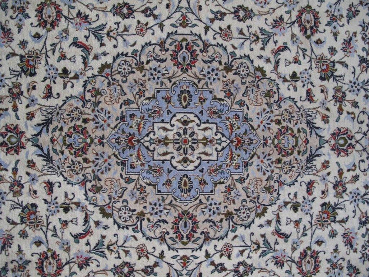 10x13 Authentic Hand-knotted Persian Signed Kashan Rug - Iran - bestrugplace