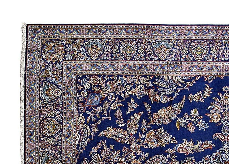 11x16 Authentic Hand Knotted Persian Kashan Rug - Iran - bestrugplace