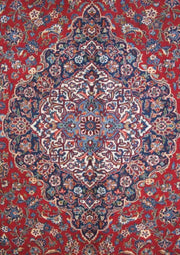 10x17 Authentic Hand-knotted Persian Signed Kashan Rug - Iran - bestrugplace