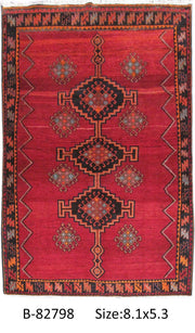 Luxurious 5x8 Authentic Hand-knotted Persian Zanjan Rug - Iran - bestrugplace