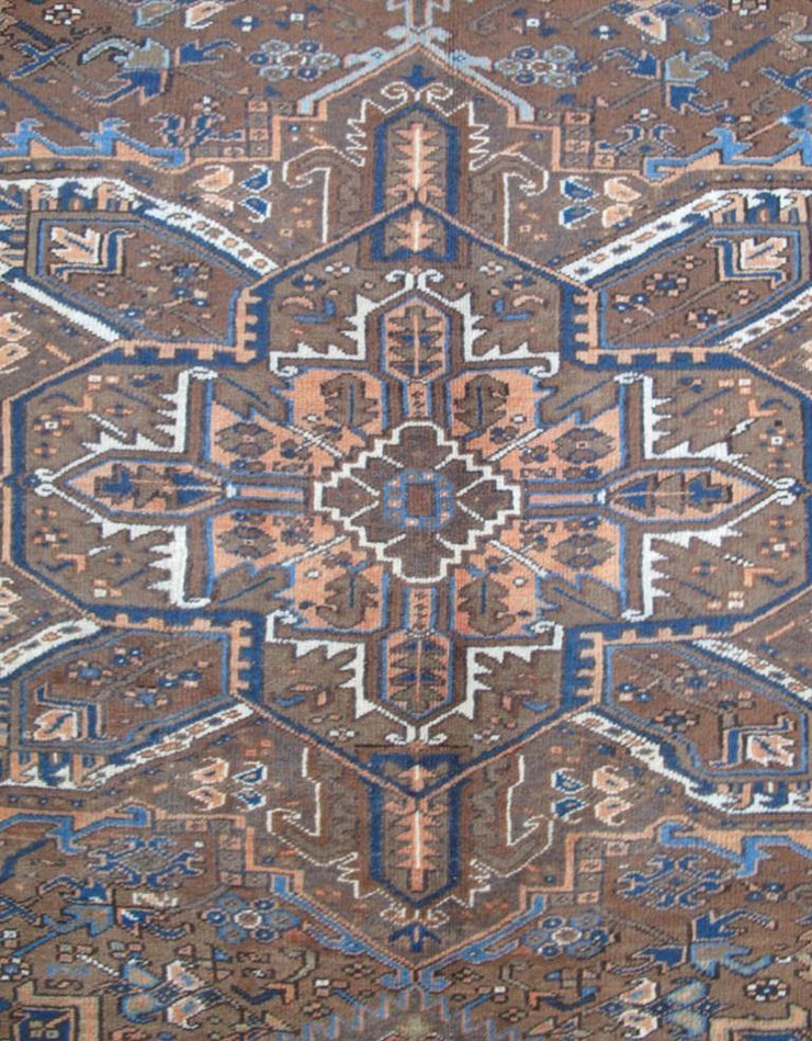 9x12 Authentic Hand-knotted Persian Heriz Rug - Iran - bestrugplace