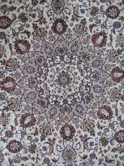 8x12 Authentic Hand-knotted Persian Signed Kashan Rug - Iran - bestrugplace