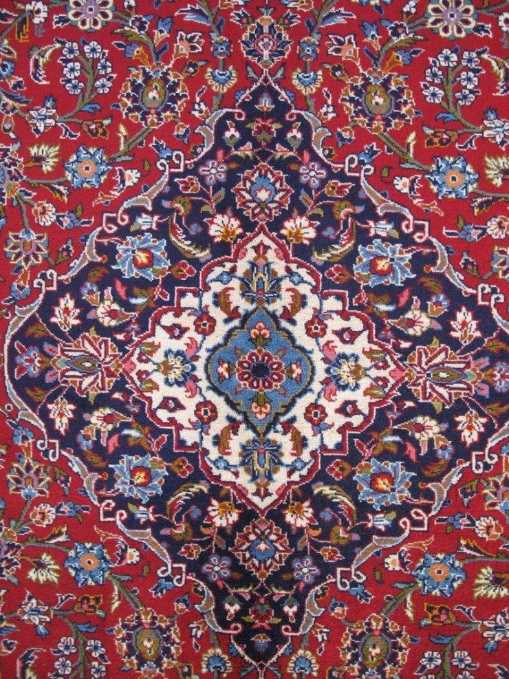 10x14 Authentic Hand-knotted Persian Kashan Rug - Iran - bestrugplace