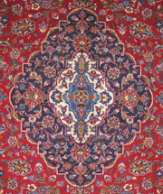 10x13 Authentic Hand-knotted Persian Signed Kashan Rug - Iran - bestrugplace