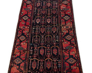 3x10 Authentic Hand-knotted Persian Hamadan Rug - Iran - bestrugplace