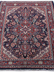 2x2 Authentic Hand-knotted Persian Hamadan Rug - Iran - bestrugplace